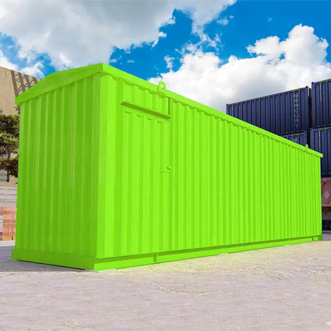9 x 2,5 mts. |  22.5 M2  | 1 Portón Lateral — Icontainer