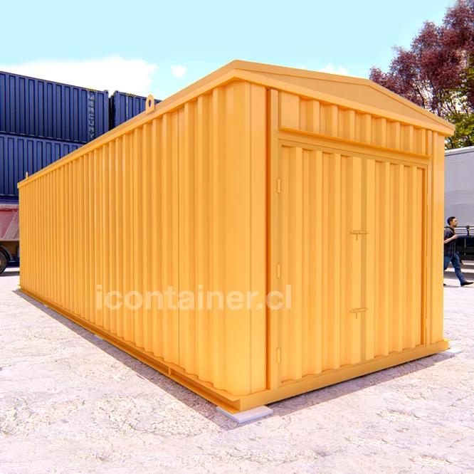 9 x 3 mts.  |  27 M2  | 2 Puertas — Icontainer