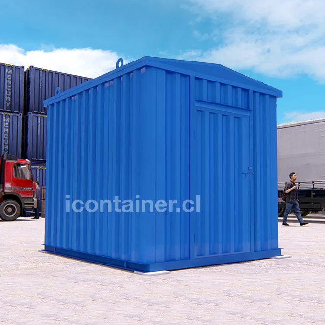 3 x 2,5 mts.  |  7,5 M2  | 1 Puerta Frontal — Icontainer