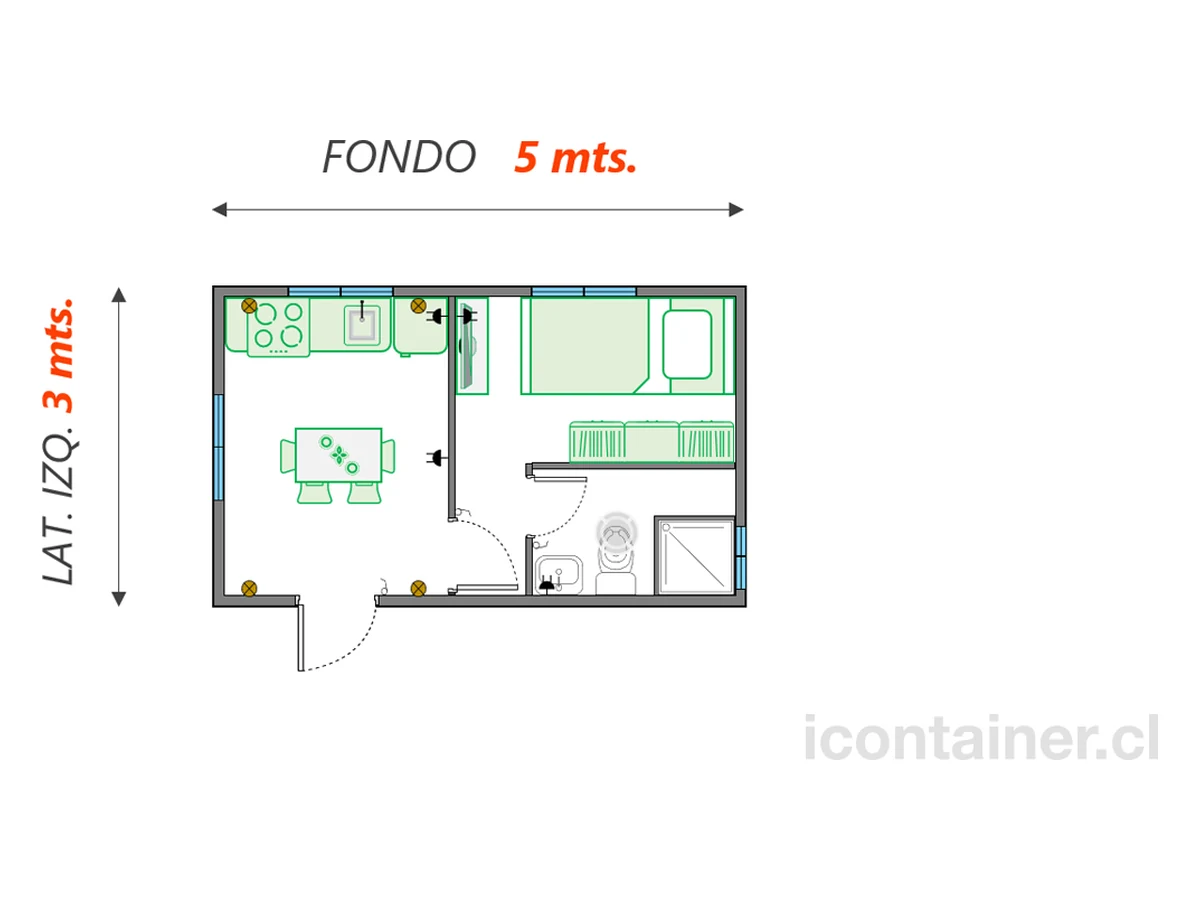 Croquis (planta) — Icontainer