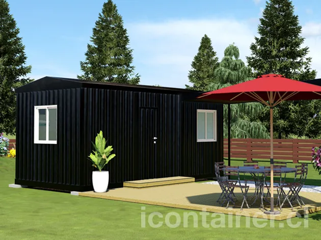 Casa 18 m² · 1 dormitorio — Modelo 18 ALFA 1 02 630 1 — Icontainer