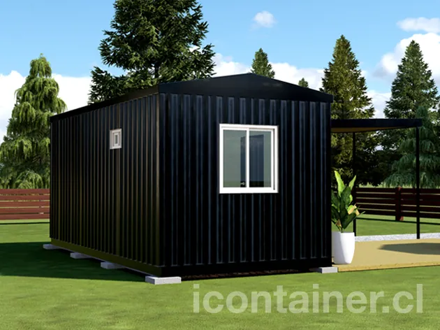 Casa 18 m² · 1 dormitorio — Modelo 18 ALFA 1 02 630 2 — Icontainer