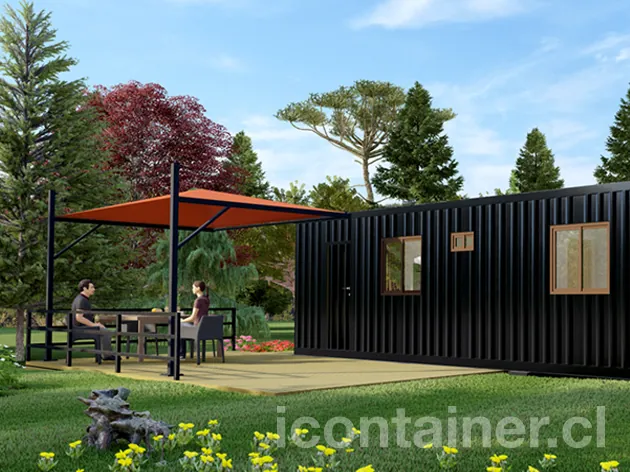 Casa 24 m² · 1 dormitorio — Modelo 24 ALFA 1 12 830 2 — Icontainer