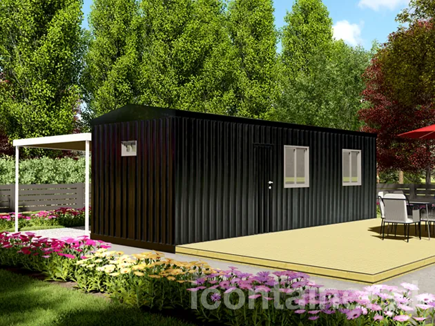 Casa 24 m² · 1 dormitorio — Modelo 24 ALFA 2 02 830 2 — Icontainer