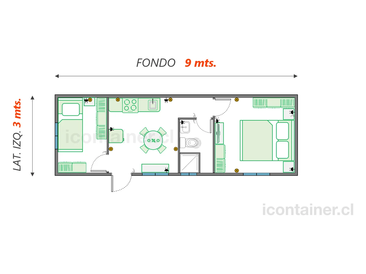 Croquis (planta) — Icontainer