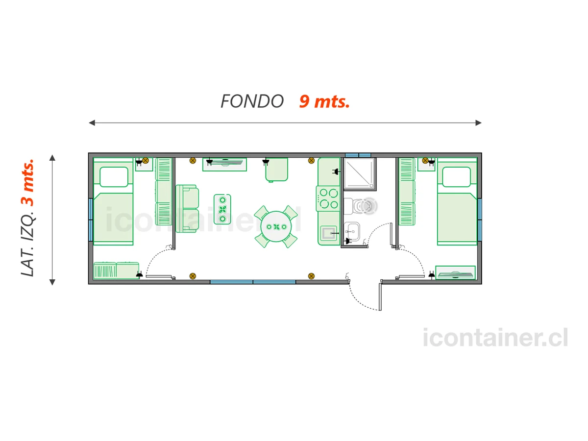 Croquis (planta) — Icontainer