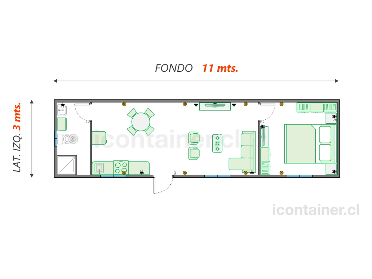 Croquis (planta) — Icontainer
