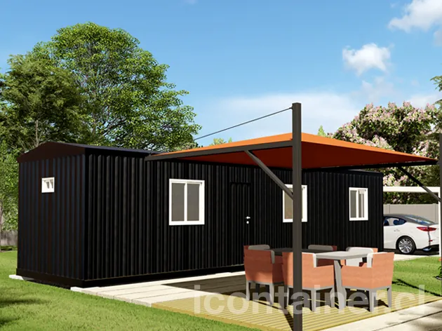 Casa 33 m² · 1 dormitorio — Modelo 33 ALFA 2 03 1130 1 — Icontainer