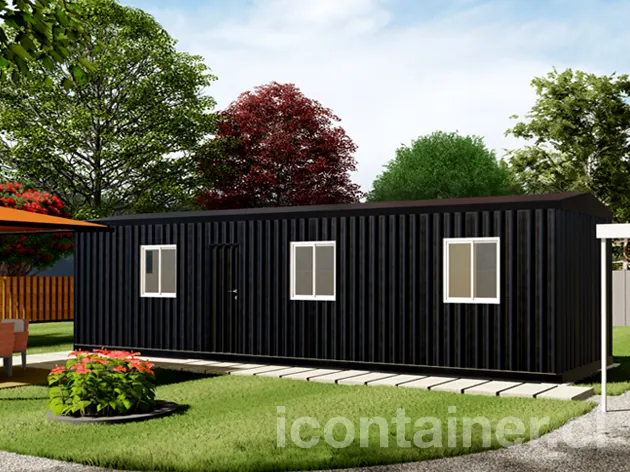 Casa 33 m² · 1 dormitorio — Modelo 33 ALFA 2 03 1130 3 — Icontainer