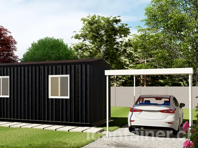 Casa 33 m² · 1 dormitorio — Modelo 33 ALFA 2 03 1130 4 — Icontainer