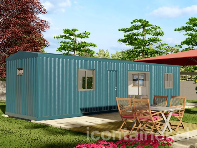 Casa 33 m² · 1 dormitorio — Modelo 33 ALFA 2 12 1130 1 — Icontainer