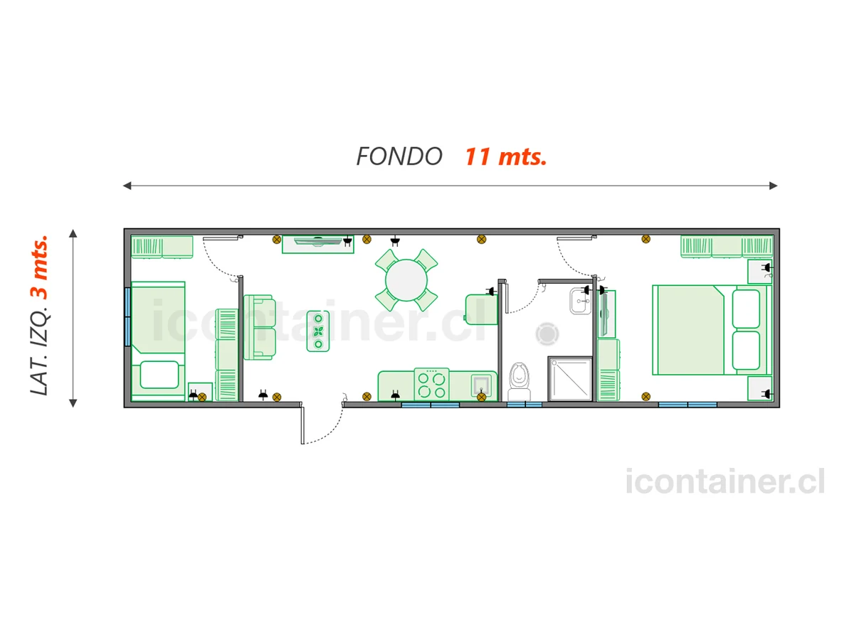 Croquis (planta) — Icontainer