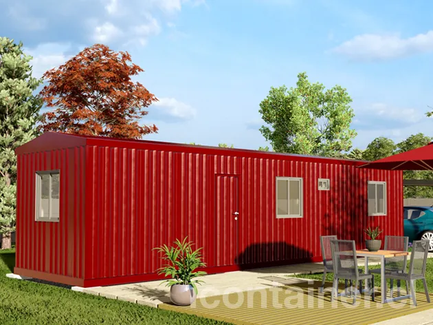Casa 33 m² · 2 dormitorios — Modelo 33 BETA 1 03 1130 1 — Icontainer