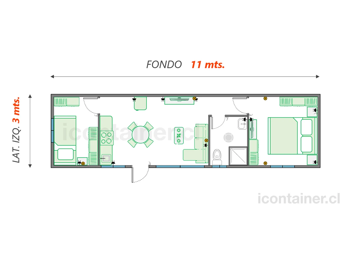 Croquis (planta) — Icontainer