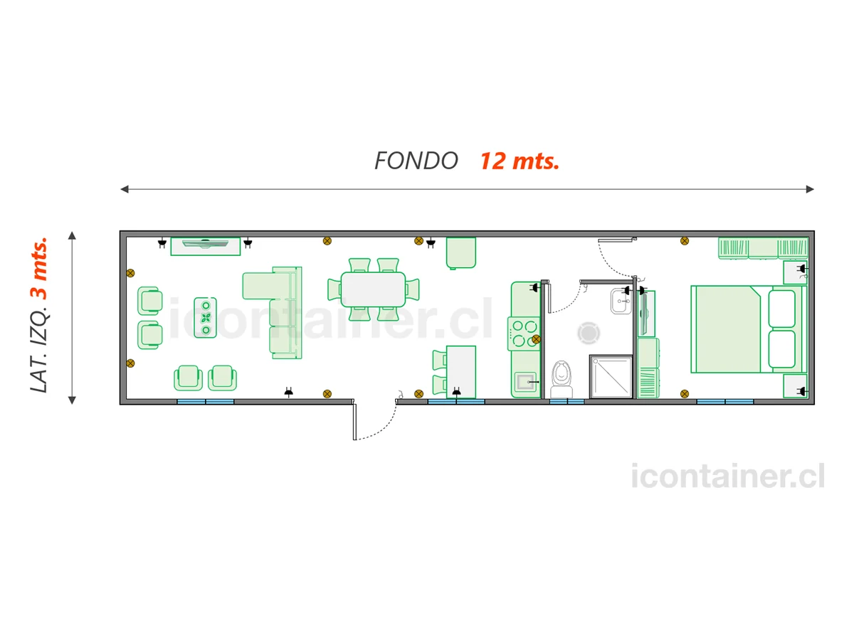 Croquis (planta) — Icontainer