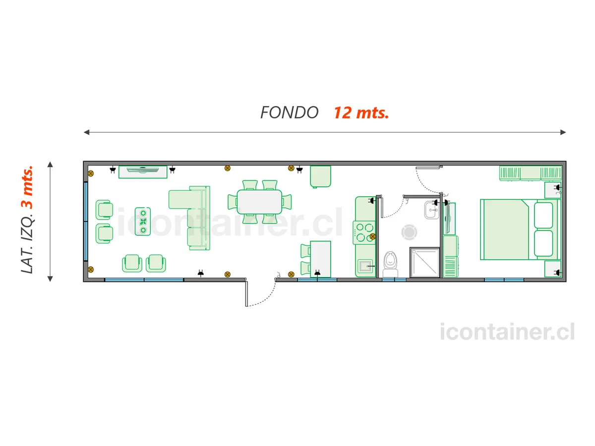 Croquis (planta) — Icontainer