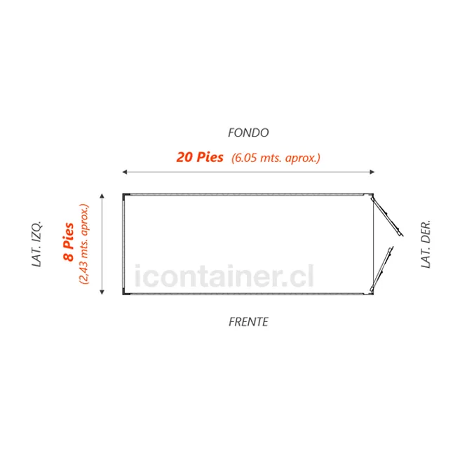20 pies | Usado 2 — Icontainer