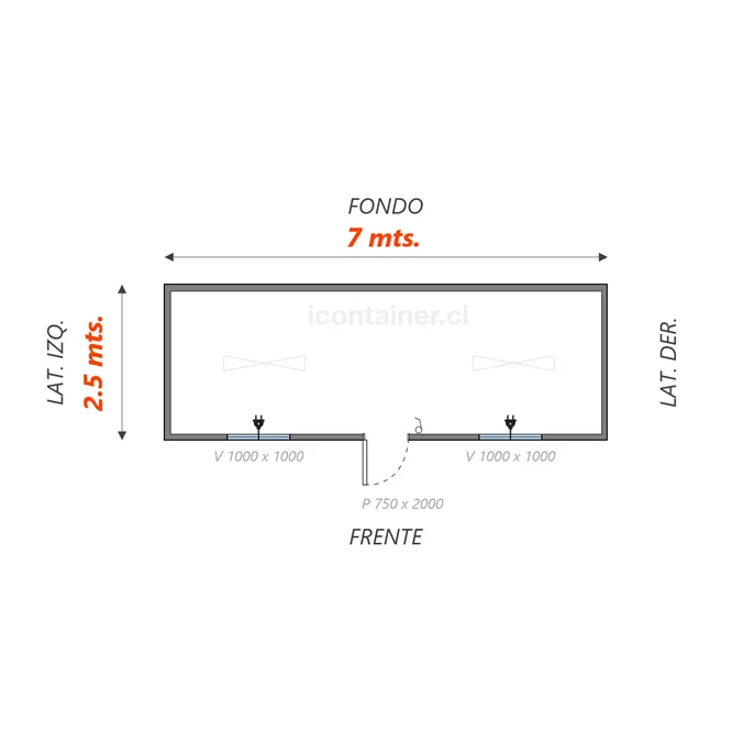 Oficina 17.5 M2 2 — Icontainer