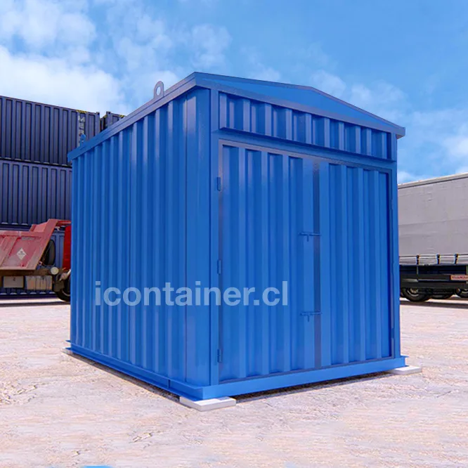 3 x 2,5 mts. |   7,5 M2  | 2 Puertas — Icontainer