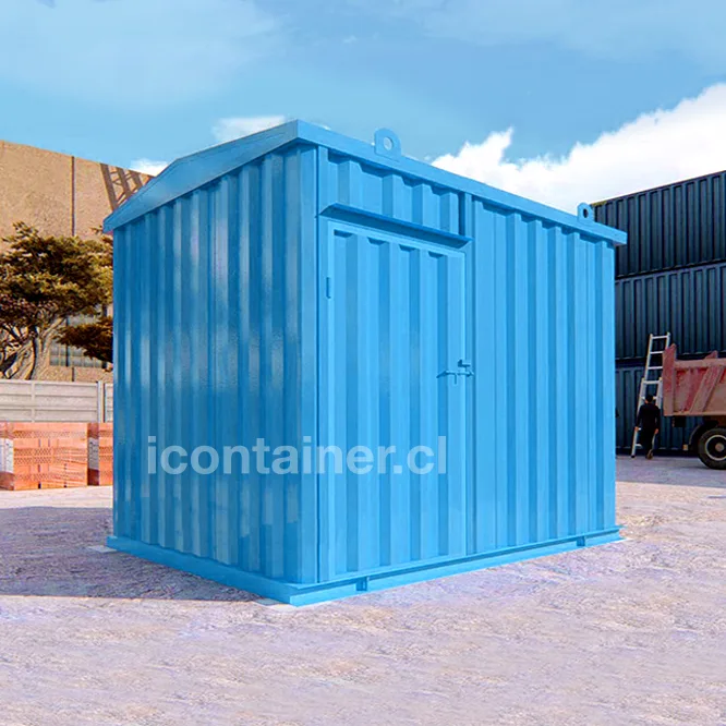 3 x 2,5 mts. |  7,5 M2  | 1 Puerta Lateral — Icontainer