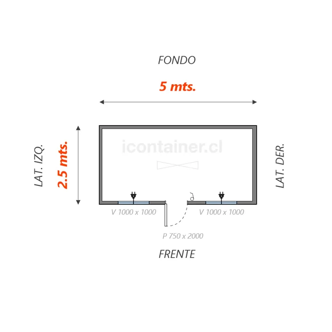 Oficina 12.5 M2 2 — Icontainer