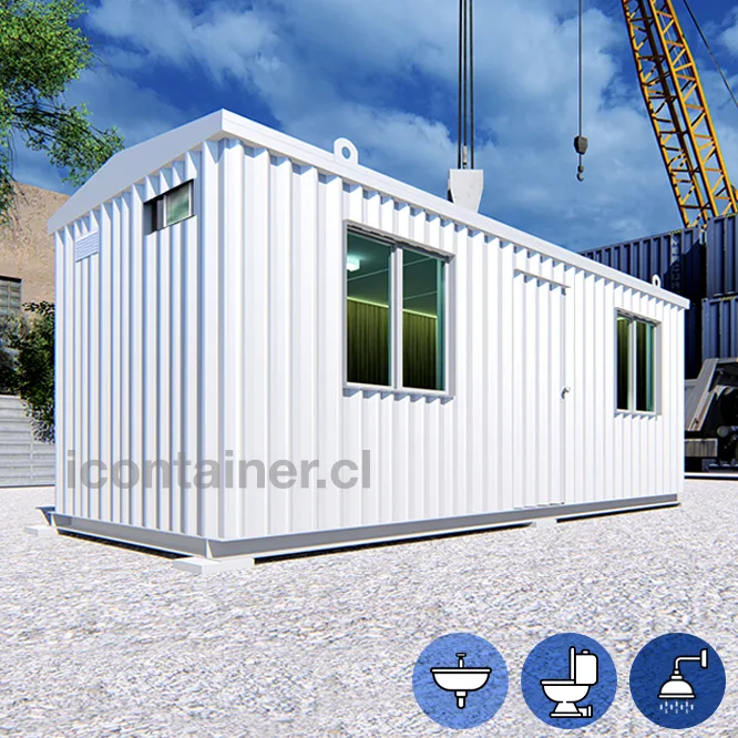Oficina 15 M2 + Baño Completo — Icontainer