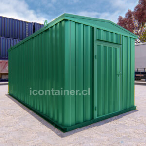 6 x 3 mts.  |  18 M2  | 1 Portón Frontal