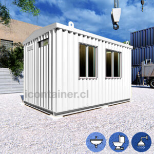 Caseta de 4 x 2.5 mts +Baño Completo