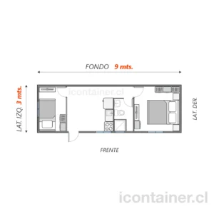 Modelo: C1-27H3B3-930-1200