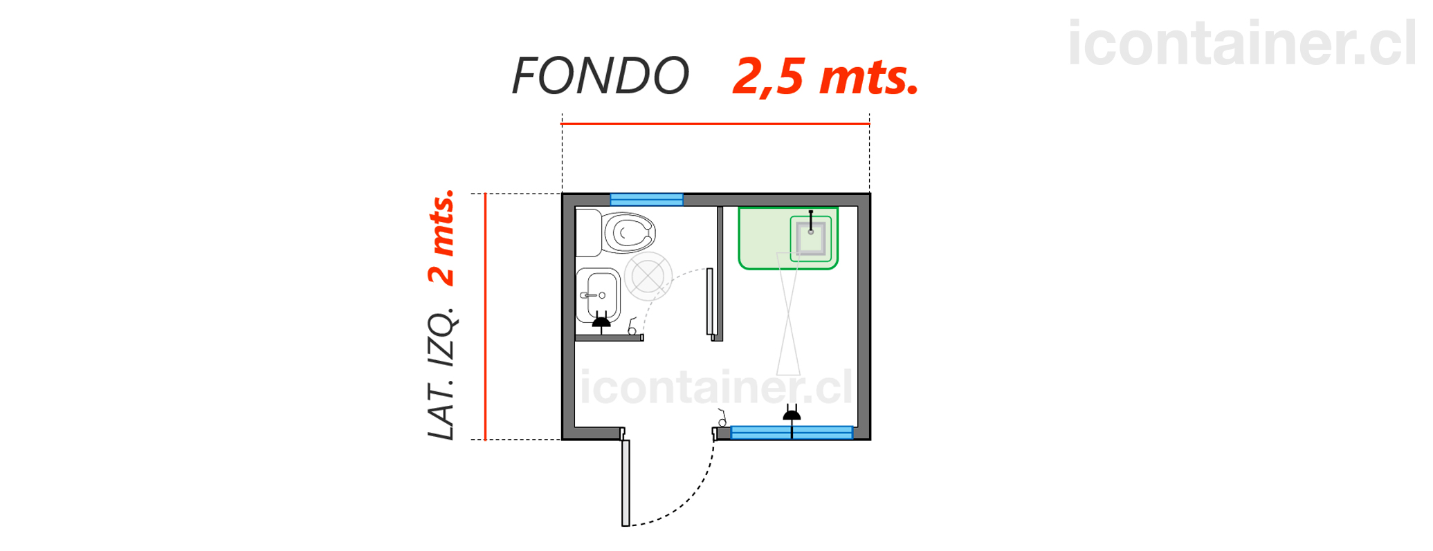 2. Oficina H1B2-225 icontainer-1