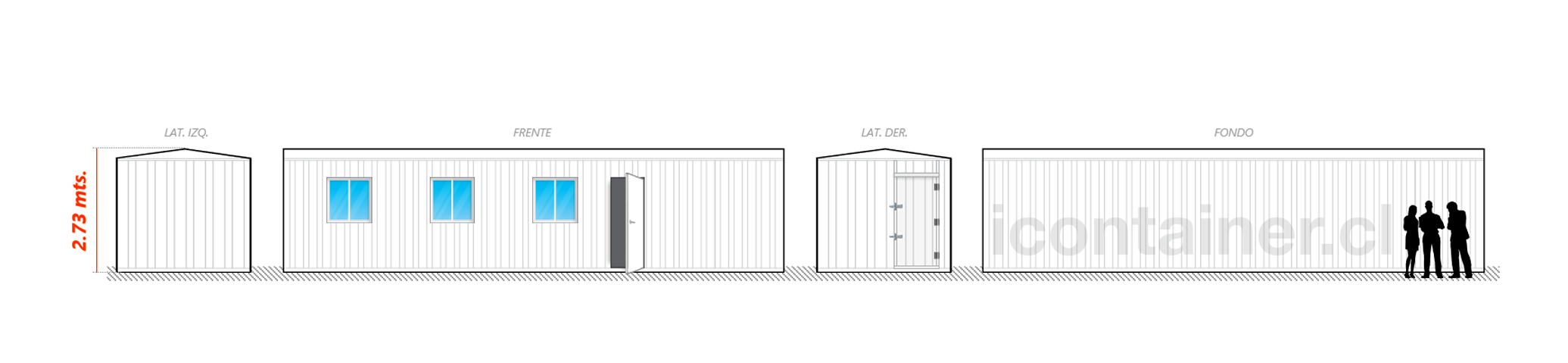 6. Oficina H1-1130-B1icontainer-1-Elevacion