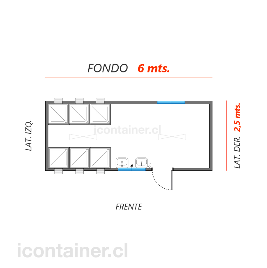 Sanitario S1-625-0026 icontainer